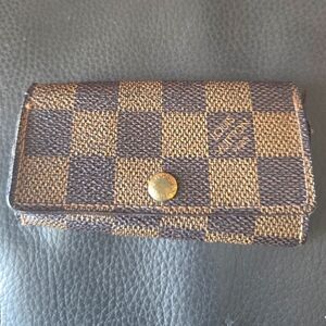 LV Damier Ebene Key Holder